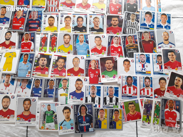 Карти с футболисти и стикери, снимка 5 - Колекции - 44551194