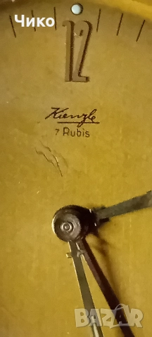 Стар настолен немски часовник , снимка 7 - Антикварни и старинни предмети - 52955056