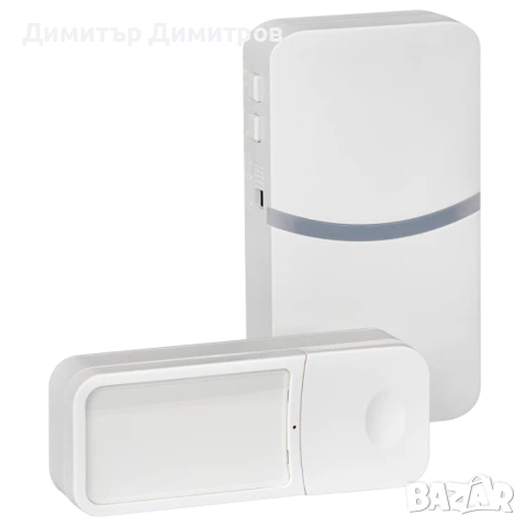 Звънец безжичен кинетичен RF IP44 Ultra Lux, снимка 2 - Други - 48763574