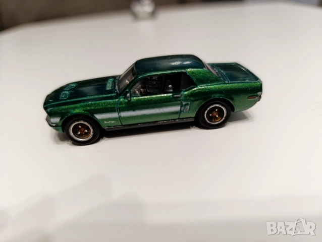 Matchbox Ford Mustang GT CS 1968 – колекционерска количка, снимка 3 - Колекции - 51915282