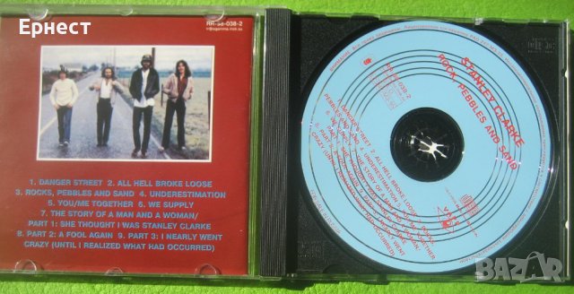 фюжън Stanley Clarke - Rock, Rebels and Sаnd CD, снимка 2 - CD дискове - 41348650
