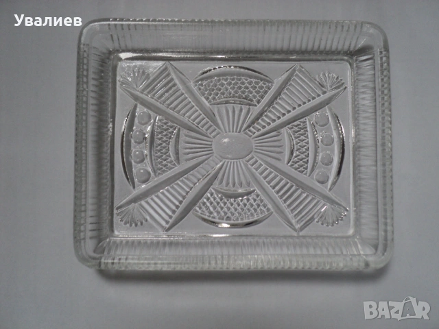 Чаши от стъкло - Стъклена захарница - Бонбонера , снимка 9 - Сервизи - 21801185