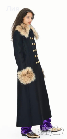 Палто Rabanne H&M, снимка 2 - Палта, манта - 44778274