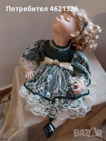 Колекционерска порцеланова кукла Hamilton Collection лимитирана серия, снимка 7 - Декорация за дома - 52056500