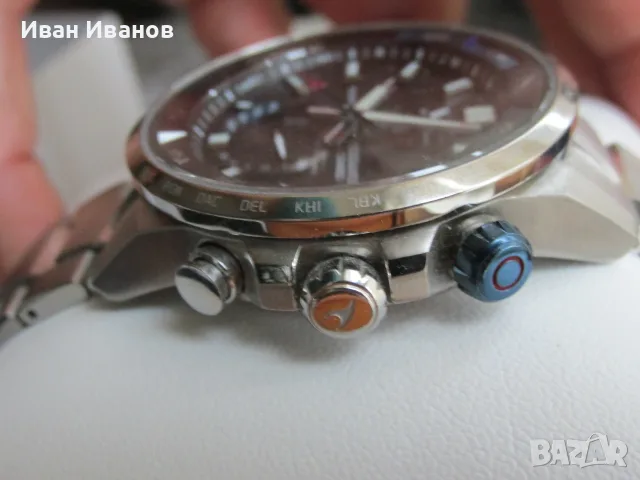 CASIO OCW-P1000 OCEANUS Cachalot TITANIUM MULTI BAND 6 10 BAR MADE IN JAPAN, снимка 7 - Мъжки - 56272036