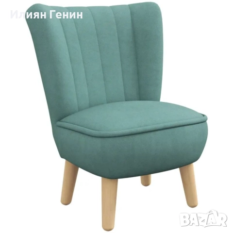 Детско кресло AIYAPLAY, кадифена визия, за 3-7 години, до 45 кг