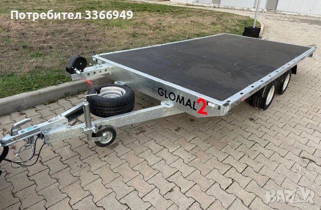 Ремарке за UTV под наем / 3.90м X 2.05м