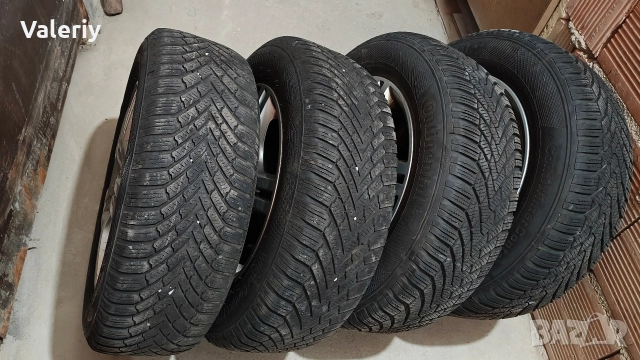 Зимни джанти с гуми 4 бр Subaru 5/100/15, снимка 8 - Гуми и джанти - 52804968