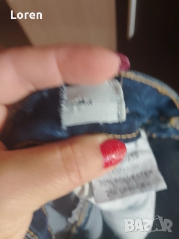 Ново!Детски дънки с пухчета по крачолите , снимка 15 - Детски панталони и дънки - 52521351