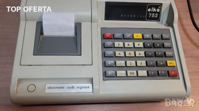 Ретро касов апарат Елка 752, снимка 6 - Други ценни предмети - 48166992