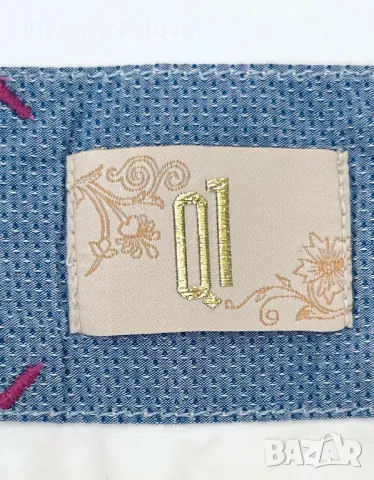 Белоснежна мъжка риза  Q1 ( златно копче), снимка 3 - Ризи - 47656462