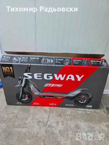 Тротинетка Segway ZT3 Pro, снимка 2 - Скутери и тротинетки - 55963853