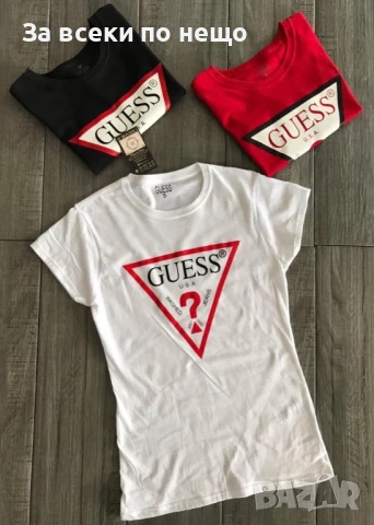 Guess Унисекс Тениска👚👕Дамска Тениска👕Мъжка Тениска Гес - Различни Цветове Код LFS571, снимка 1