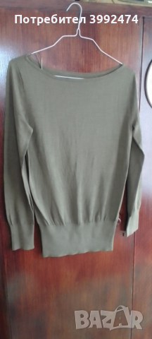 Елегантен блузон,Маркс&Спенсър,  72% коприна, снимка 1 - Блузи с дълъг ръкав и пуловери - 44777732