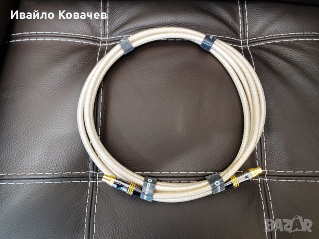 QED Qunex Silver Reference Coax, коаксиален кабел /интерконект, 3 м., снимка 1 - Аудиосистеми - 35923697