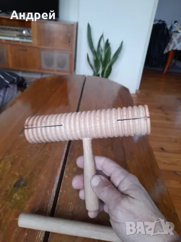 Стар дървен музикален инструмент, снимка 2 - Други ценни предмети - 48851722