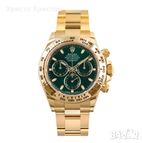 Луксозен мъжки часовник Rolex Daytona Cosmograph John Mayer 18 k Yellow Gold, снимка 2 - Мъжки - 41811031