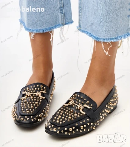 Дамски мокасини с шипове Lea, 3цвята , снимка 13 - Дамски ежедневни обувки - 50960107