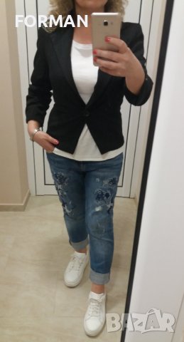 Черно лятно сако, снимка 1