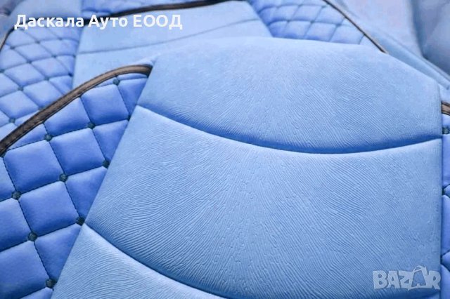 Комплект калъфи тапицерия DELUX за седалки на DAF XF 106 Euro6 2014г.+, снимка 3 - Аксесоари и консумативи - 40478256