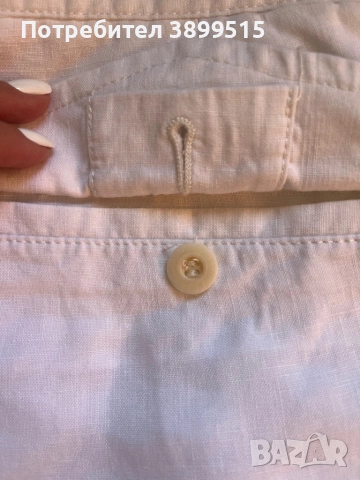 Мъжки ленен панталон HUGO BOSS, снимка 10 - Панталони - 51553114