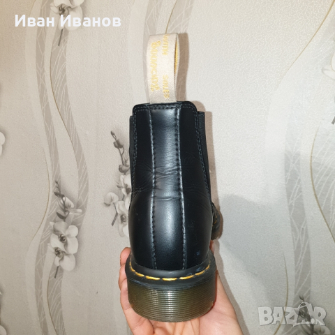  Dr. Martens Vegan 2976 ОРИГИНАЛНИ Боти , номер 39, снимка 13 - Дамски боти - 44575021