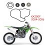 Kawasaki Kxf 250 2004 - 06 Suzuki Rmz 250 водна помпа ремонтен комплект , снимка 3