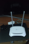 Рутер TP-Link TL-WR840N, 300Mbps, 2.4GHz(300 Mbps), Wireless N, 4x LAN 100, 1x WAN 100, 2x външни ан, снимка 1