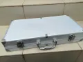 АЛУМИНИЕВ КУФАР ОТ ГЕРМАНИЯ 46Х23Х8СМ 2505251644, снимка 5