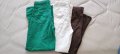 Летни дънки с цепка на крачола, три цвята, снимка 1 - Детски панталони и дънки - 40916007