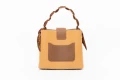 Класическа дамска чанта AMORE Isabella - Beige, снимка 4