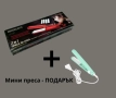 Професионална преса за коса, 2 в 1 , Benzer BR-1717, + подарък, мини преса, снимка 5
