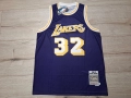 Баскетболен потник на Меджик Джонсън #Лейкърс #32# Mitchell&Ness!, снимка 1