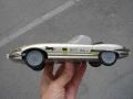 СТАРА МЕТАЛНА ЛАМАРИНЕНА ИГРАЧКА КОЛИЧКА JAGUAR SPORT LADY, снимка 6