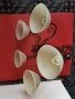 Качествена Красива Лампа Полилей за Таван с 5 Стъкла/Камбанки , снимка 4