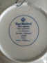 Колекционерска порцеланова чиния Juler 1981. Royal Heidelberg Германия, снимка 4