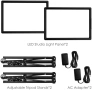 Ново LED студийно осветление 2 броя 2000LM Bi-Color 2800-6500K CRI97, снимка 7
