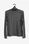 Фино сиво поло Mango (Camiseta Isabella), размер M – НОВО с етикет (80% Лиосел, 20% Вълна), снимка 2