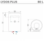 Бойлер Ariston Lydos Plus 80V, 1800W, снимка 13