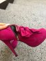 Цикламени Обувки висок ток , снимка 2