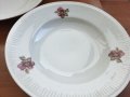 Стар български порцелан чинии дълбоки, снимка 2