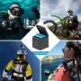 Комплект от 3 батерии GoPro и зарядна кутия COOLSHOW Hero 12/11/10/9-1800mAh , снимка 7