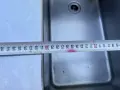 барова маса професионална хладилна маса плот за бар бира 6 чекмеджета двойна мивка , снимка 13