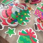 4223 Коледни стикери за прозорец, различни модели, снимка 12