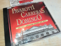 PAVAROTTI CARRERAS DOMINGO CD ВНОС GERMANY 1503241606, снимка 1 - CD дискове - 44779591