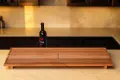 Кухненска дъска за сервиране с крачета 25x100 см, снимка 2