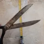 стара кроячна професионална ножица, снимка 3