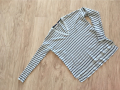 Тънък пуловер райе, снимка 1 - Блузи с дълъг ръкав и пуловери - 36328131