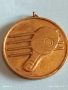 Спортен медал ТЕНИС на МАСА рядък за КОЛЕКЦИЯ ДЕКОРАЦИЯ 53509, снимка 1