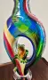 Голяма масивна ваза Murano style glass , снимка 3